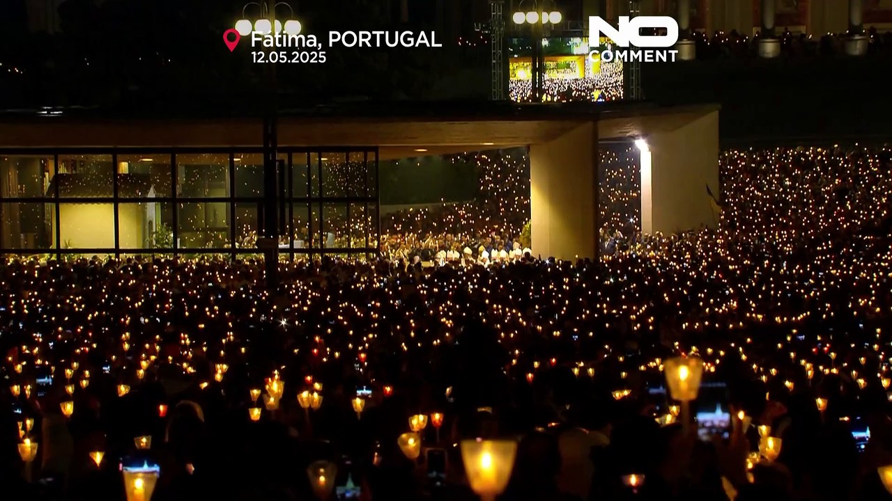 Erste wallfahrt nach tod von papst franziskus: heiligtum von fatima überfüllt