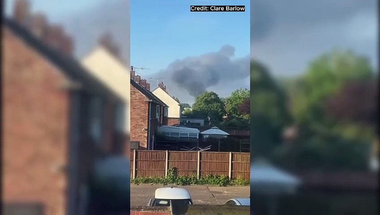 Firefighters battle large outbuilding fire in Mildenhall town centre