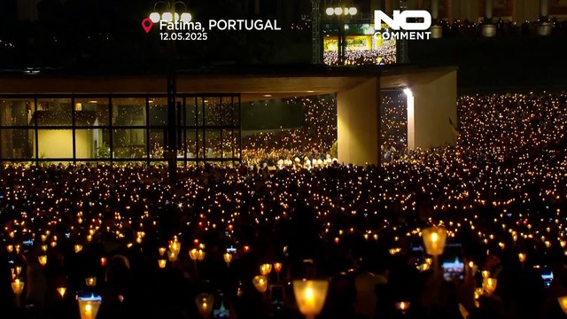 Sanktuarium w Fatimie pełne pielgrzymów na pierwszej pielgrzymce po śmierci papieża Franciszka