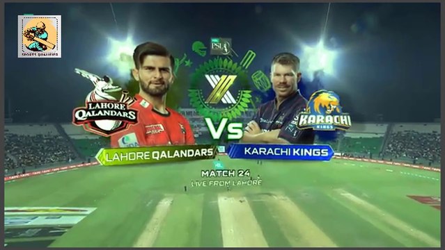 Highlights Lahore Qalandars Vs Karachi Kings HBL PSL 2025