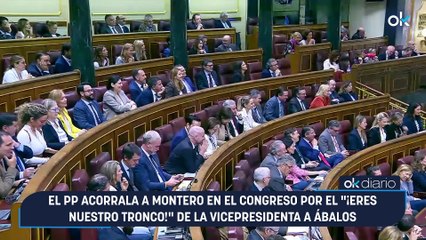 El PP acorrala a Montero en el Congreso por el "¡Eres nuestro tronco!" de la vicepresidenta a Ábalos