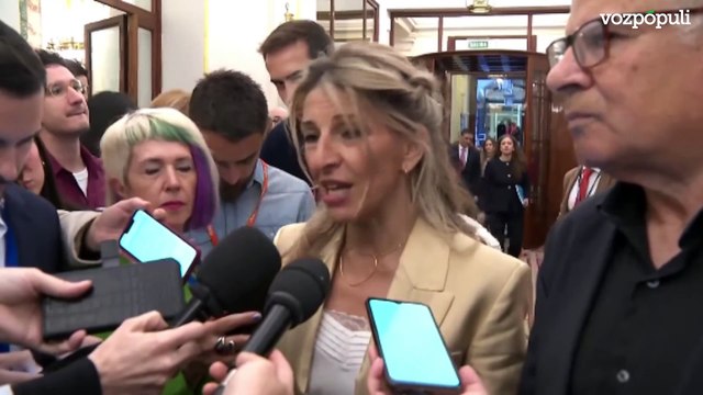 Yolanda Díaz espera que se depuren responsabilidades jurídicas por las gravísimas filtraciones