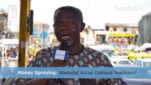 Money Spraying: Wasteful act or cultural tradition?