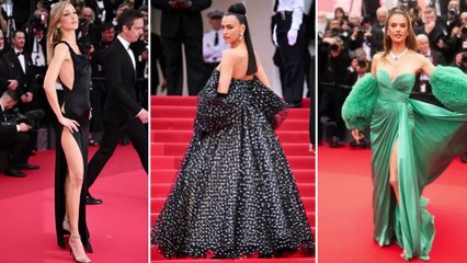 Tre supermodelle sfidano le regole "castigate" di Cannes 2025