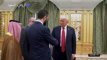 ترامب يلتقي الشرع في الرياض غداة قرار رفع العقوبات عن دمشق