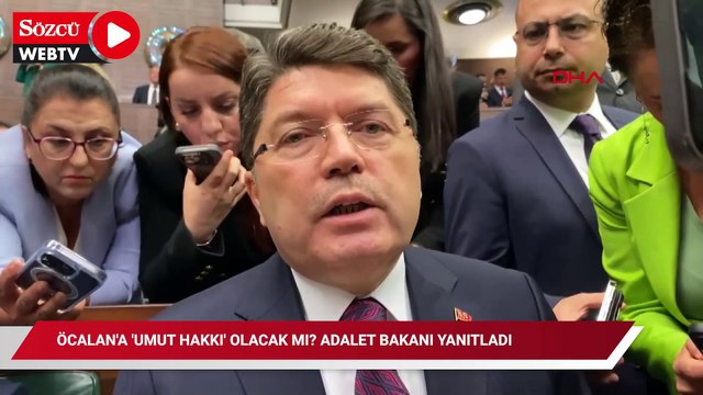 Öcalan'a 'umut hakkı' olacak mı? Adalet Bakanı yanıtladı