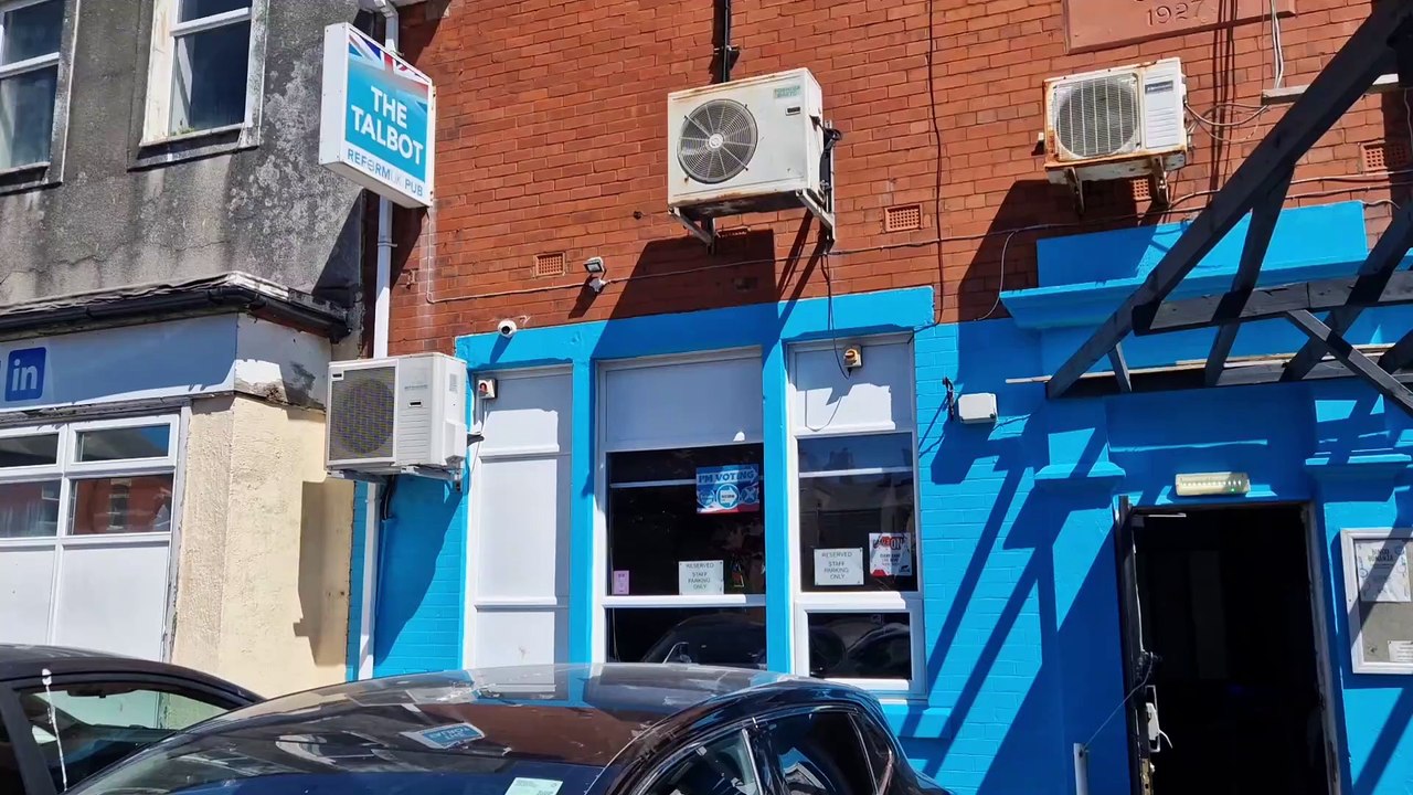 First Reform UK pub in Blackpool, The Talbot
