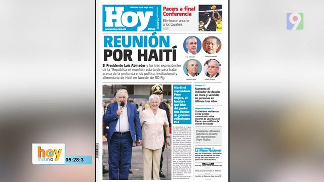 Titulares prensa dominicana miércoles 14 de mayo 2025 | Hoy Mismo