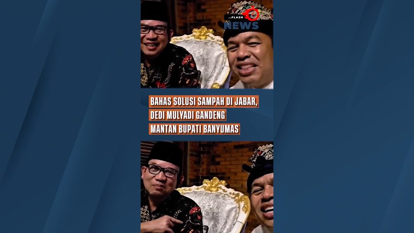 Bahas Solusi Sampah di Jabar, Dedi Mulyadi Gandeng Mantan Bupati Banyumas