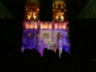 embrasement des tours de la cathédrale orléans