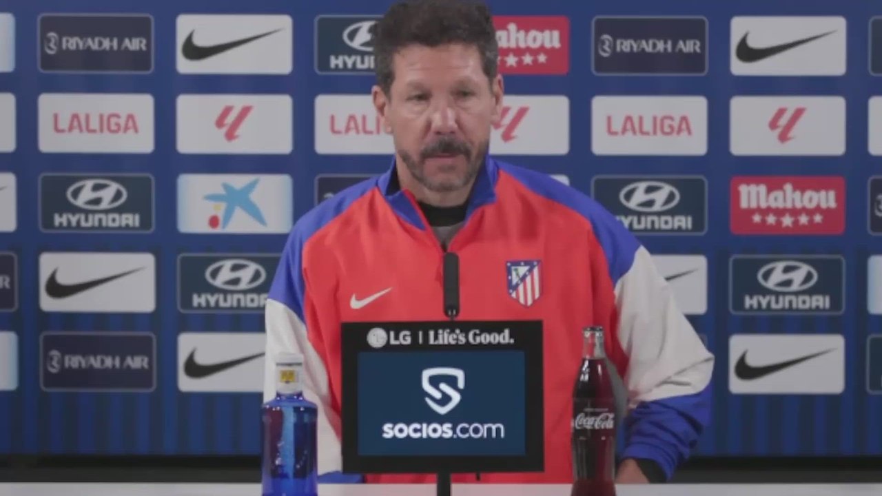 Rueda de prensa completa Simeone previa al Osasuna - Atlético de Madrid