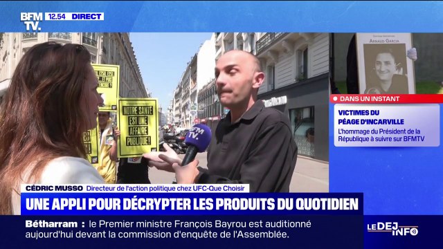 Proposer une alternative qui est plus saine : avec sa nouvelle application, l'UFC-Que Choisir veut aider les consommateurs à choisir des produits de bonne qualité