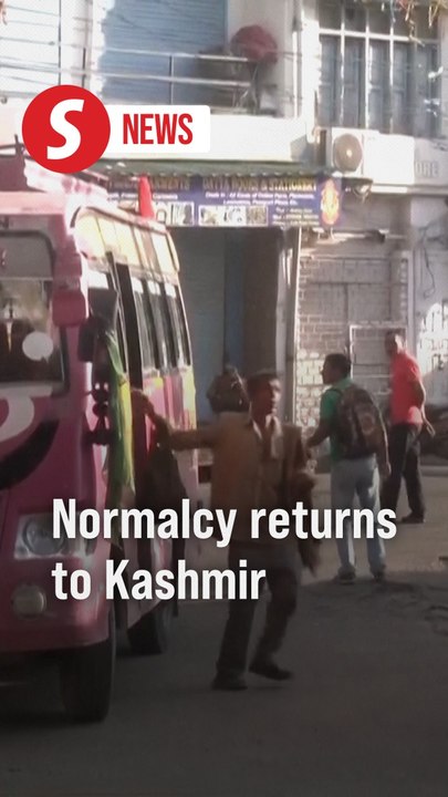Normalcy returns to Indian Kashmir as ceasefire with Pakistan holds