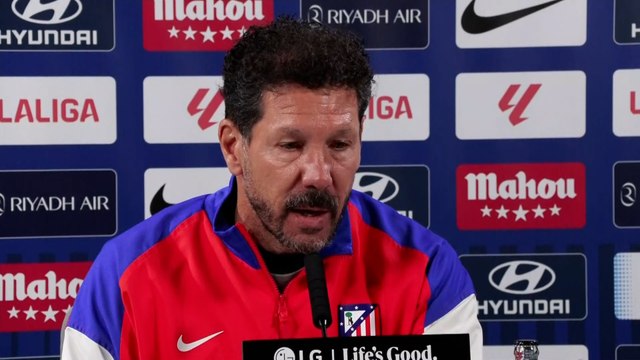Simeone: Soy un admirador de Ancelotti por toda su trayectoria, lo quiero mucho