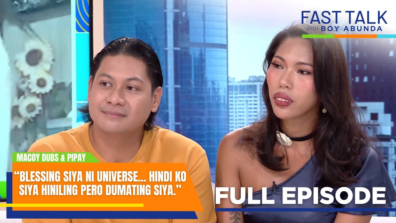 Fast Talk with Boy Abunda: Macoy Dubs at Pipay, SUMAKSES bilang influencers! (Full Episode 595)