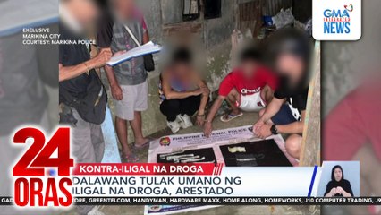 Dalawang tulak umano ng iligal na droga, arestado | 24 Oras