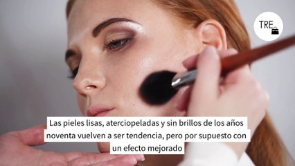 Despídete de la piel glowy. La nueva tendencia en maquillaje es la piel mate, pero con un acabado natural