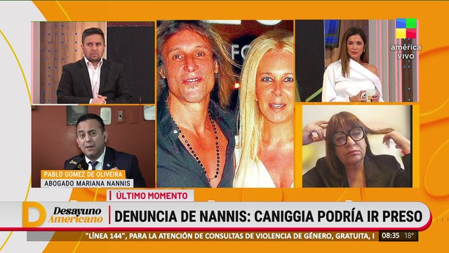 Abogado de Mariana Nannis sobre la denuncia a Claudio Caniggia