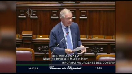 Dazi, Urso smentisce effetti negativi sull'export Italia verso Usa