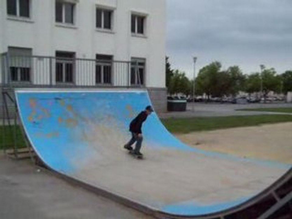 wala une ptite descente de rampe