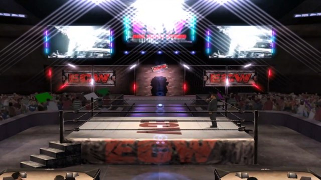 WWE Championship John Cena vs Sabu | SmackDown vs Raw 2008 PCSX2