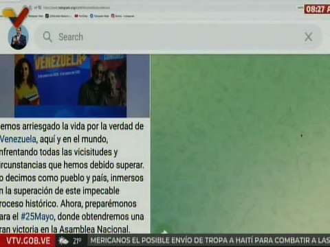 Pdte. Maduro: Hemos arriesgado la vida por la verdad de Venezuela, enfrentando todas las vicisitudes