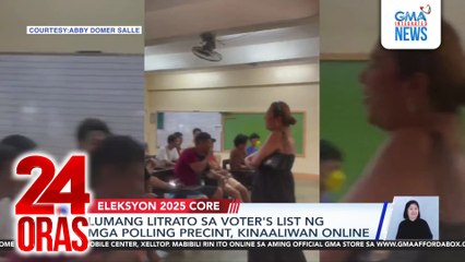 Lumang litrato sa voter's list ng mga polling precint, kinaaliwan online | 24 Oras