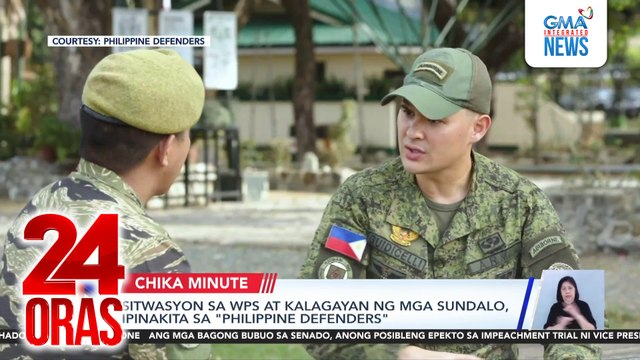 Matteo Guidicelli, tampok sa bagong dokyu ng GMA Public Affairs na Philippine Defenders | 24 Oras