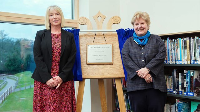 Gallery: Sandi Toksvig opens new library and english building at Woolmer Hill named in her honour