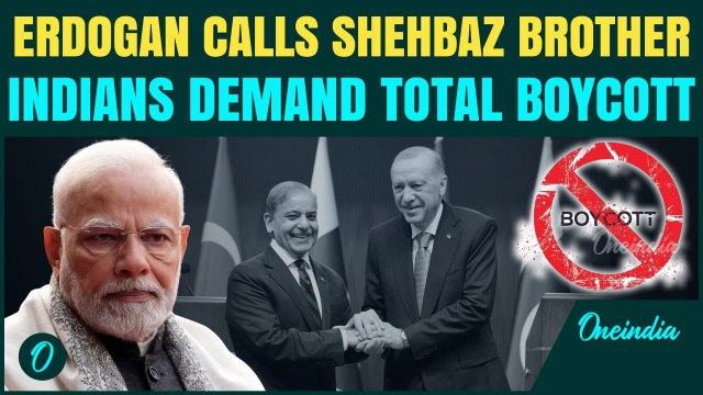 ‘Brother Shehbaz': Erdogan INFURIATES India With Pro-PAK Stand | Indians Call For Turkey Boycott