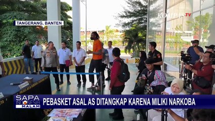 Terima Paket Permen Isi Narkoba, Pebasket Asal AS Ditangkap di Tangerang
