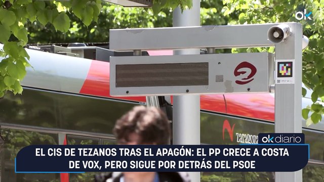 El CIS de Tezanos tras el apagón: el PP crece a costa de Vox, pero sigue por detrás del PSOE