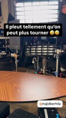 Le tournage de Scènes de ménages interrompu.