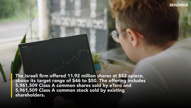 eToro Set For Nasdaq Debut, Crypto And Stock Trading Platform Announces Upsized IPO Priced At $52 Per Share