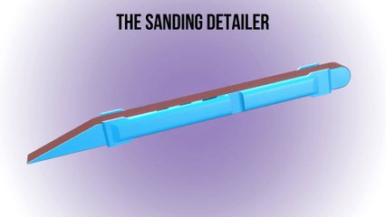 Sanding Detailer Finishing Kit, Finer Grits, 24 Piece - Sanding Blocks