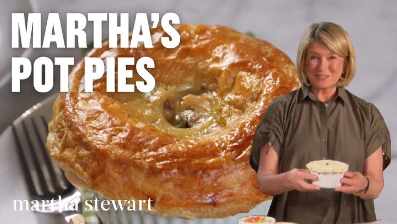 Martha Stewart's Best Pot Pie Recipes