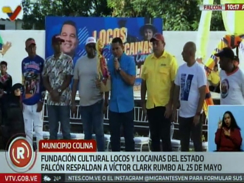 Falcón | Fundación cultural locos y locaina expresa su apoyo al candidato del GPPSB Víctor Clark