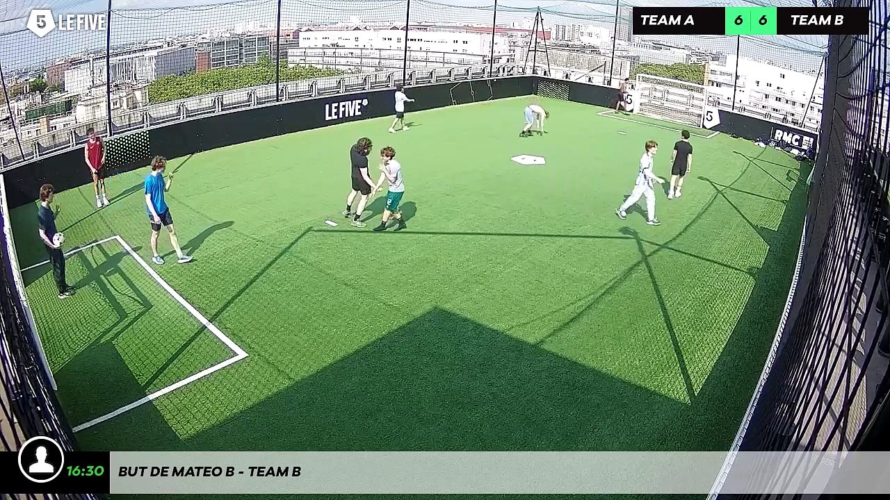 But de Mateo B - Team B