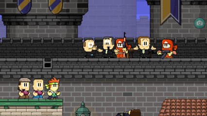 Dan the Man Part 6: Epic Ninja Showdown at the Castle (Android/iOS Gameplay Walkthrough)