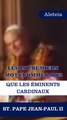 Les premiers mots des papes !
