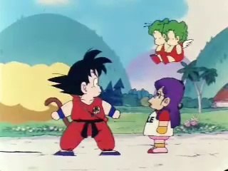 悟空＆アラレちゃんのコラボ予告（ドラゴンボール第55話）