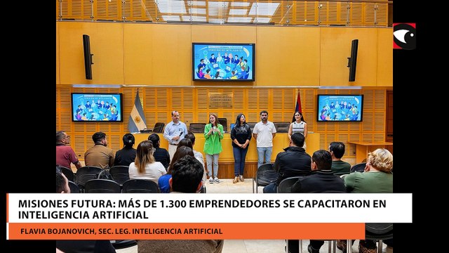 Misiones Futura: más de 1.300 emprendedores se capacitaron en inteligencia artificial
