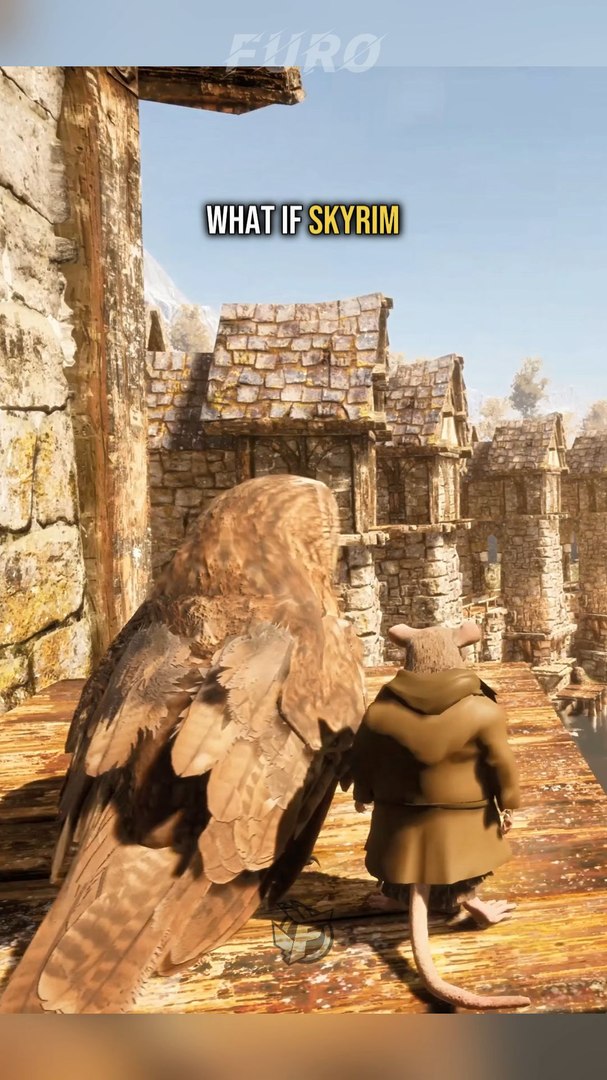 ⁣Skyrim meets Stardew Valley...BUT YOU'RE CUTE ANIMALS?!