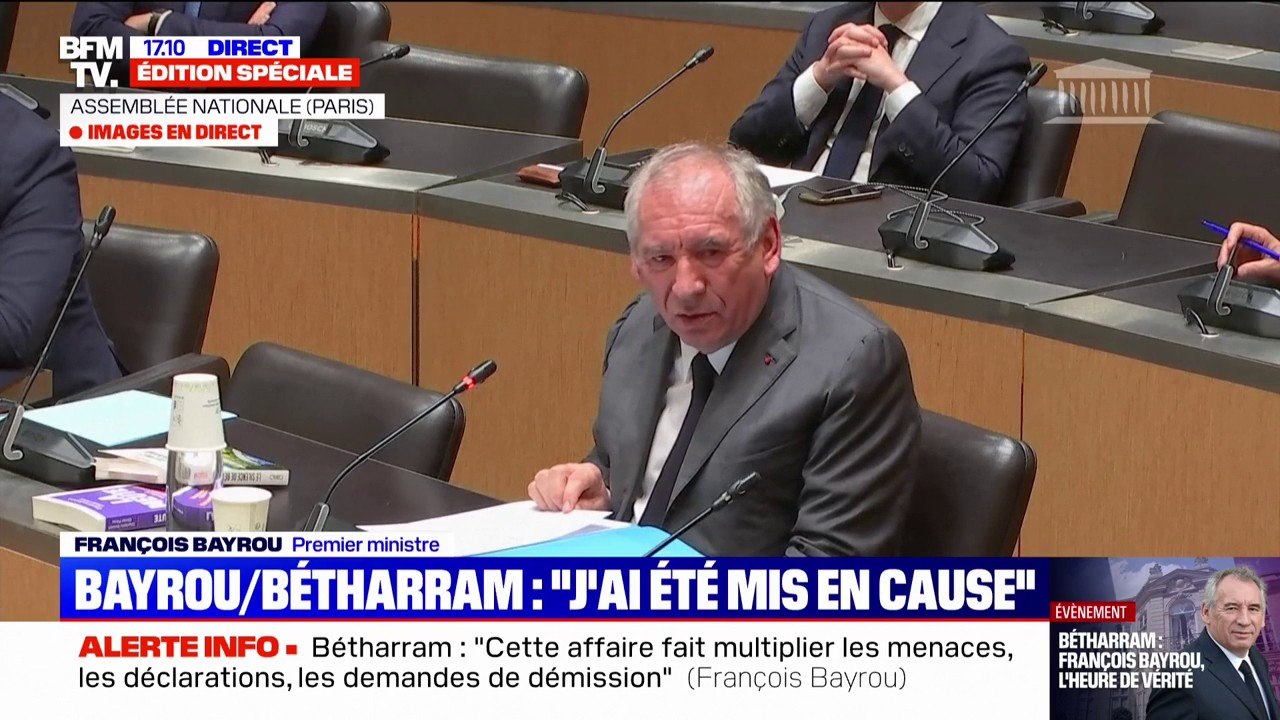 "Les attaques les plus brutales et les plus basses": François Bayrou dénonce l'instrumentalisation de l'affaire Bétharram