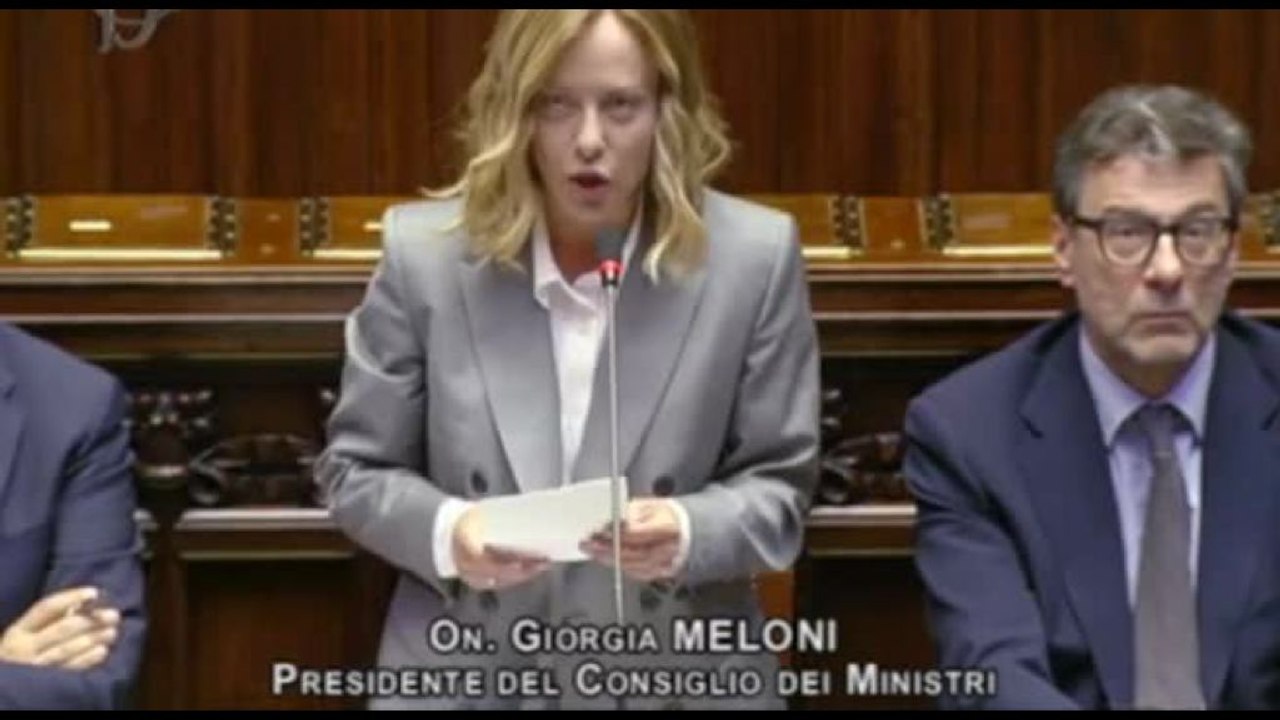 Meloni: non condivise diverse scelte di Israele ma ha iniziato Hamas