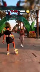 The last Girl🐐☠️.#football #soccer