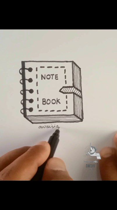 Notebook drawing