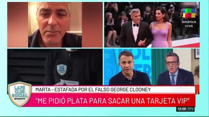 LA ESTAFÓ UN FALSO GEORGE CLOONEY