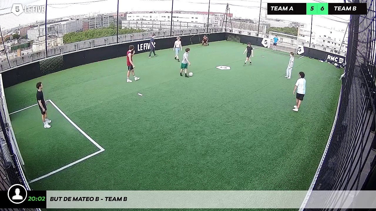 But de Mateo B - Team B