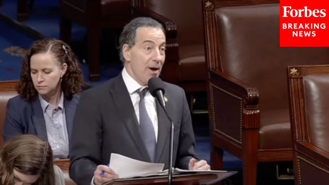 Jamie Raskin Slams GOP For Backing Local Police While Undermining Federal Law Enforcement In Budget Bill